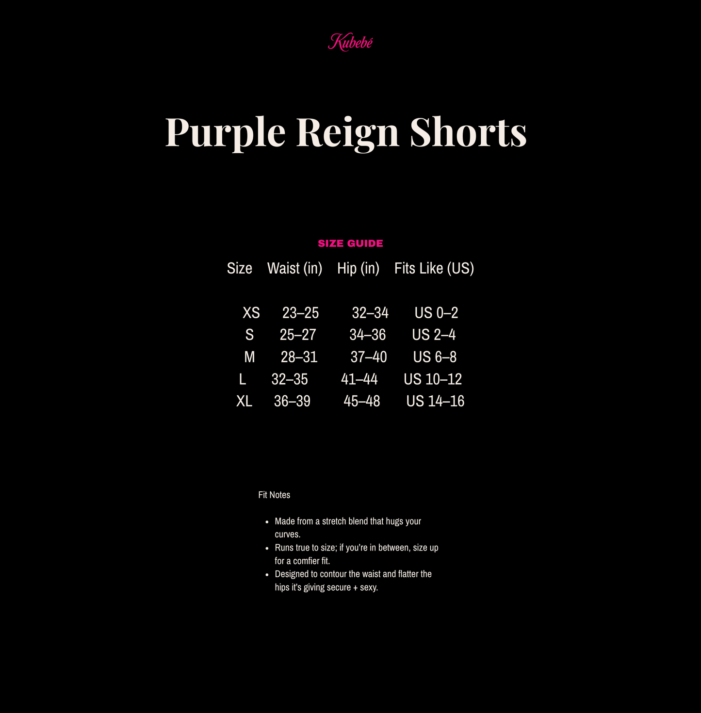 Purple Reign Mini Shorts