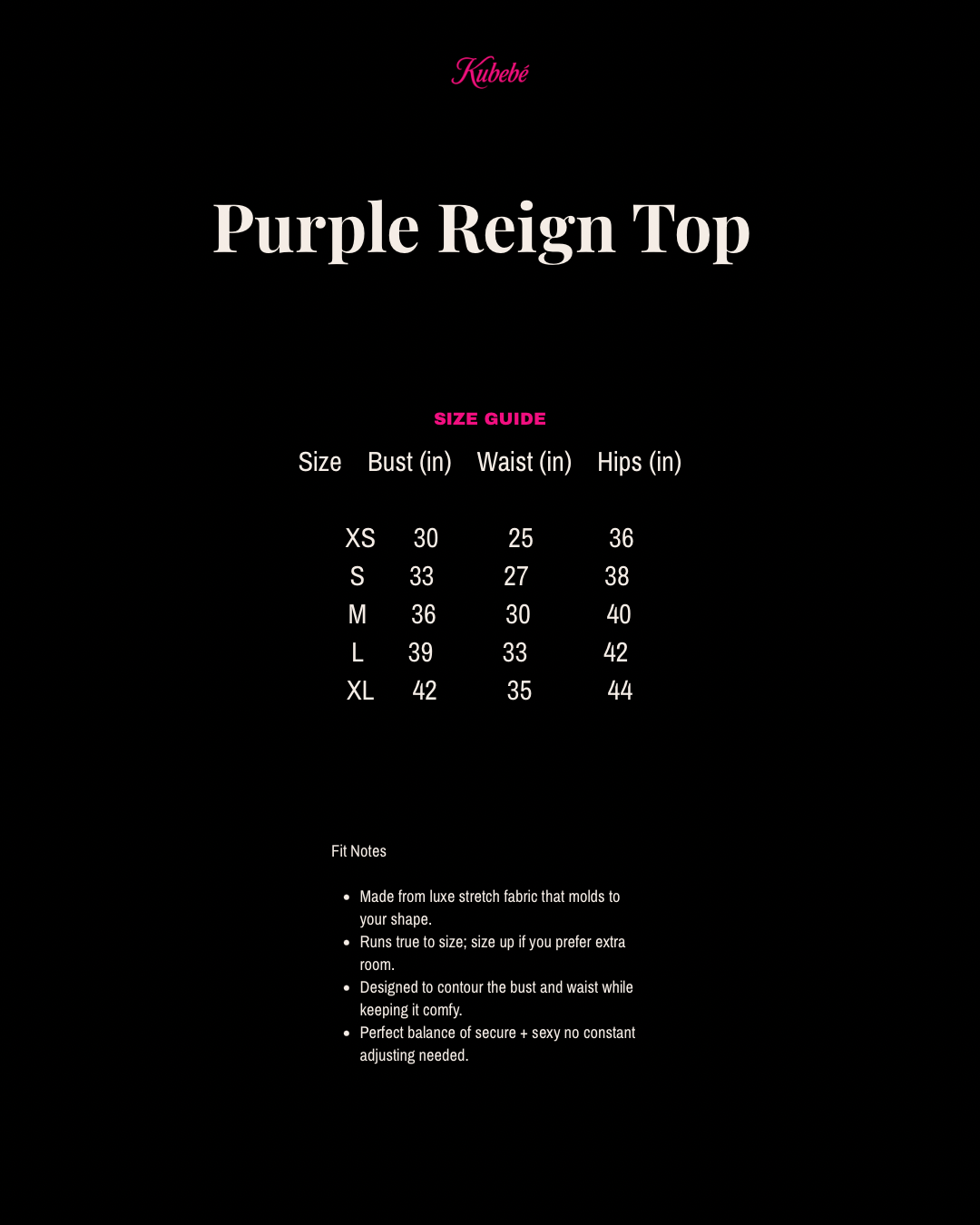Purple Reign Top